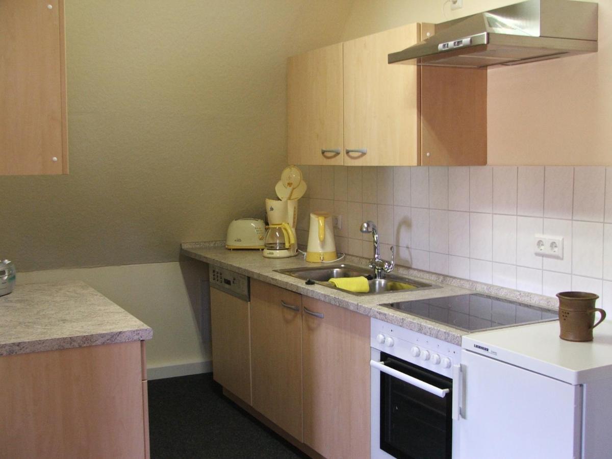 Ferienwohnung B Gaestehaus Muehlenstein Bad Sulze Dış mekan fotoğraf
